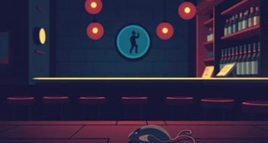 Mouse On The Barroom Floor