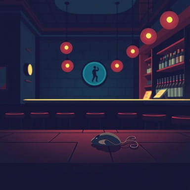 Mouse On The Barroom Floor