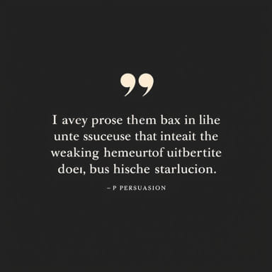 Quotes From Persuasion Movie