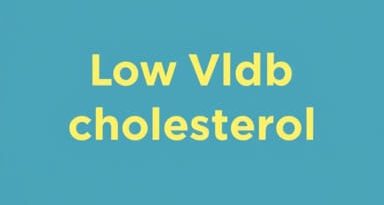 What Low Vldl Cholesterol Means