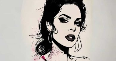 Amy Winehouse Pinup Tattoo