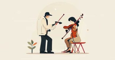 An Astronomer Meets A Violinist