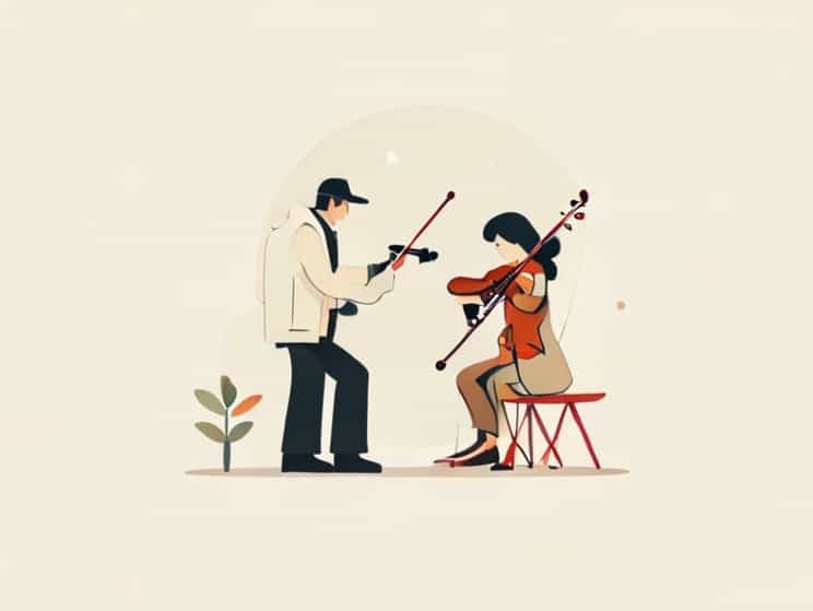 An Astronomer Meets A Violinist