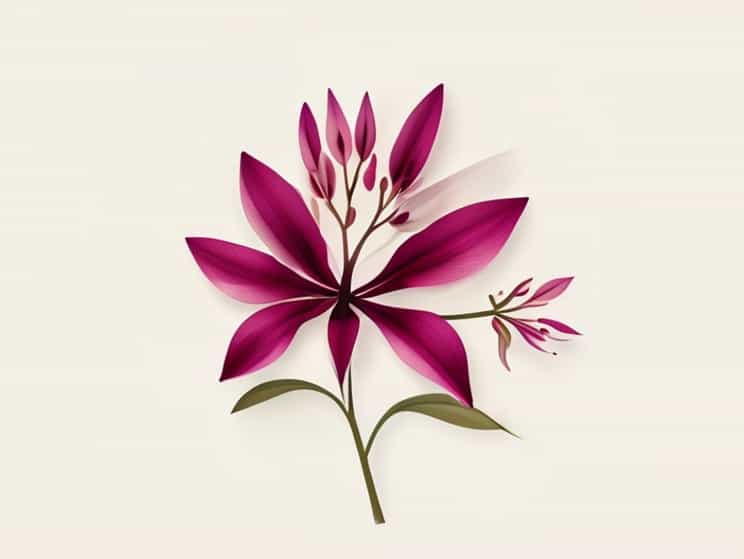 Aquilegia Vulg Ruby Port
