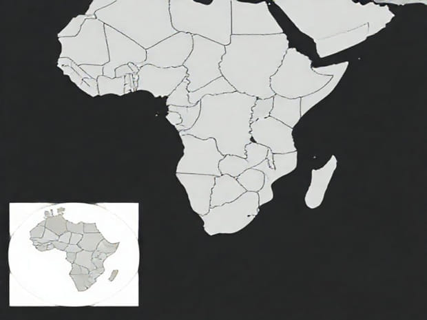 Countries In Sub-Saharan Africa Map