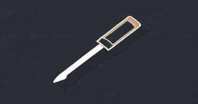 Flat Head Screwdriver Drawing