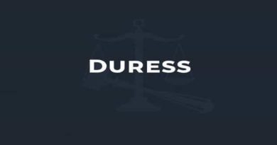 Meaning Of Duress In Law
