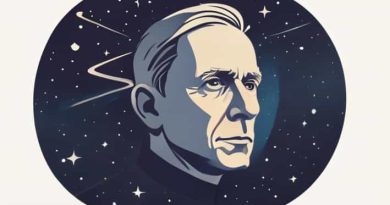 Carl Sagan In The Vastness Of Space