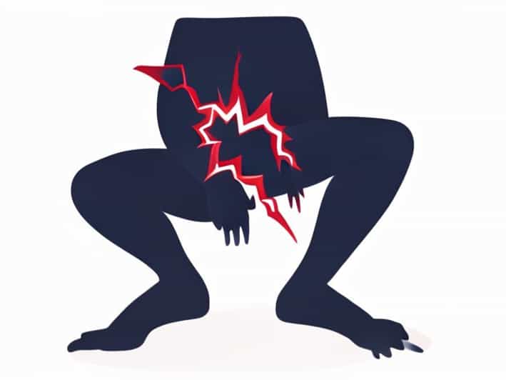 Electric Shock Feeling In Thigh When Squatting