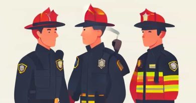 Firefighters And Policemen Are Issued A