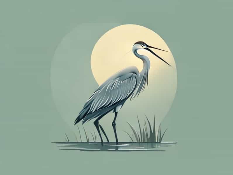 How Heron Is Suited To Its Habitat
