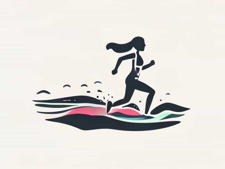 Lady Running Down To The Riptide