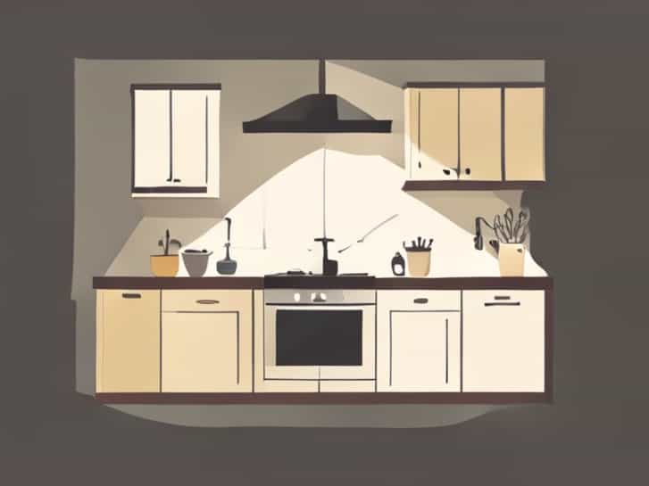 One Reluctant To Change Light In The Kitchen