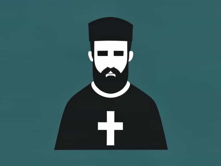 Religiously Dutiful Like A Priest Crossword Clue