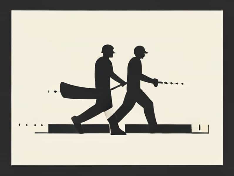 The Way Bargemen Walk Crossword Clue