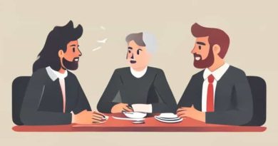 Three Coworkers Are Heatedly Discussing What To Order
