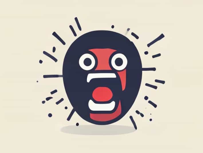 A Noisy And Overexcited Reaction To Something