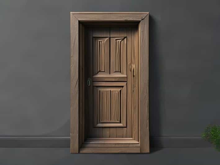 Auspiciously Found On Doorpost In Jewish Homes