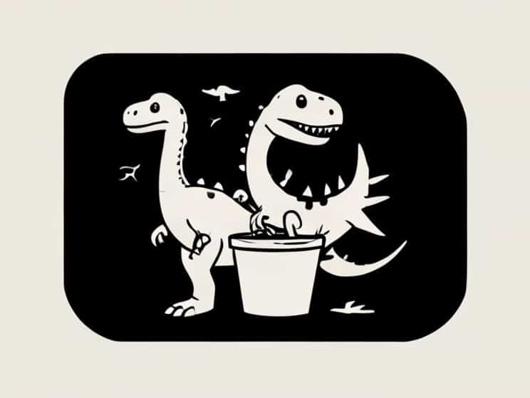 Charley Harry And His Bucketful Of Dinosaurs