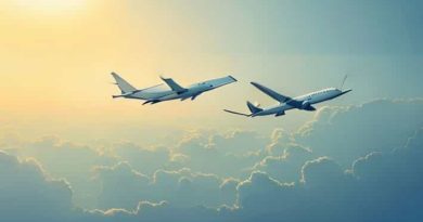 Commercial Jets Fly In The Lower Stratosphere