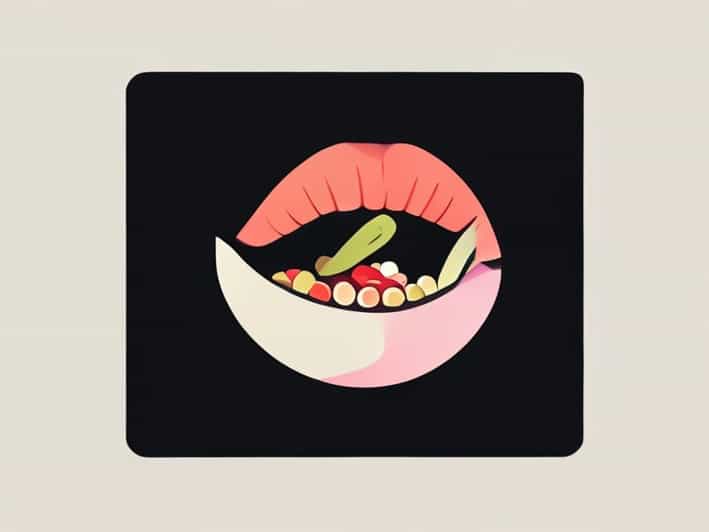 Covers The Glottis During Swallowing Of Food