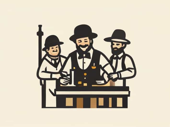 Describe The Jolly Cricketers And Its Barkeep