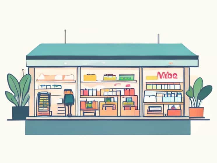 Display Of Fresh Arrivals In Departmental Store