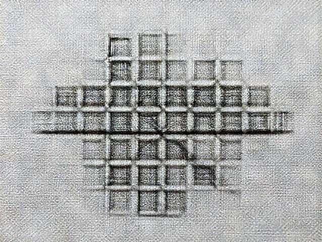 Fabric With Interwoven Metallic Threads Crossword