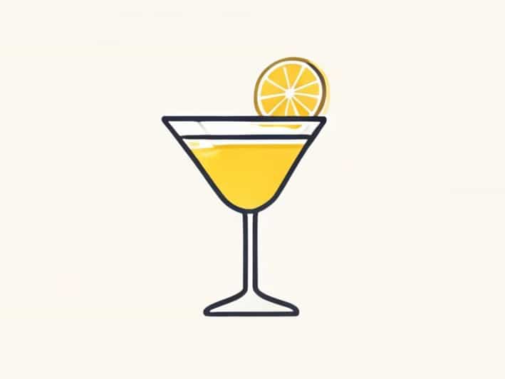 Lemon Drop Martini With Limoncello And Cointreau