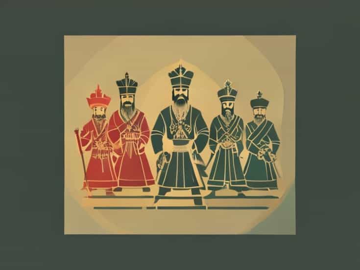 Name The Five Dynasties Of The Delhi Sultanate