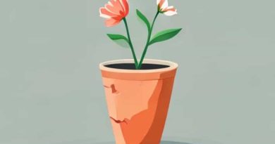 Narrate The Incident Of The Broken Flowerpot