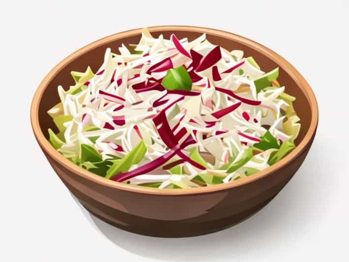 Old Fashioned Coleslaw With Vinegar And Mayo