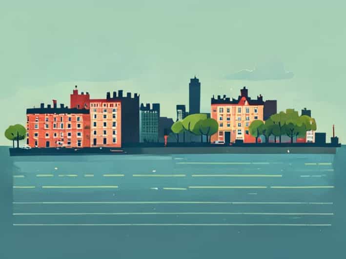 Queens Neighborhood On The East River Crossword