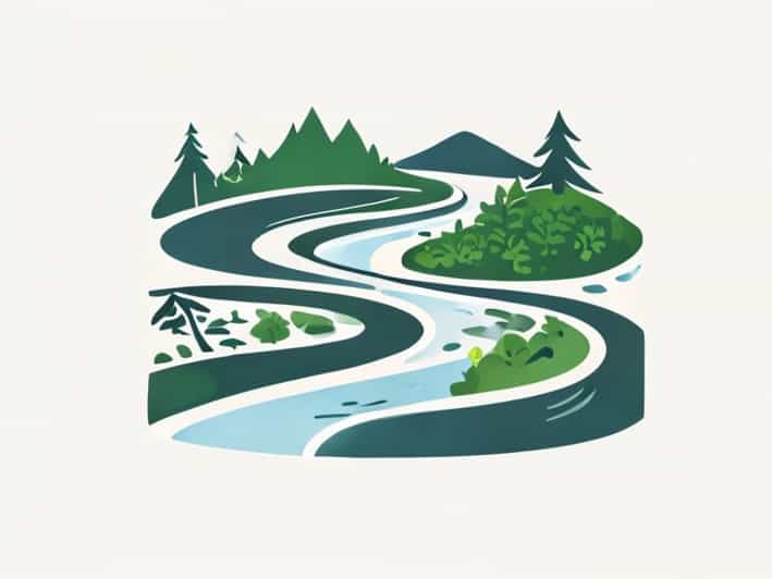 Several Russian Rivers Tributaries Of The Yenisei