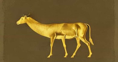 The Adoration Of The Golden Calf Nicolas Poussin