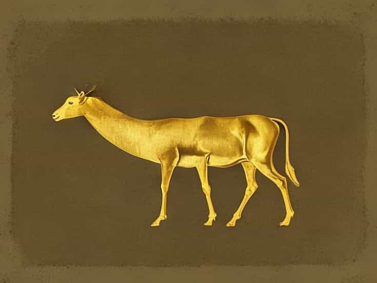 The Adoration Of The Golden Calf Nicolas Poussin