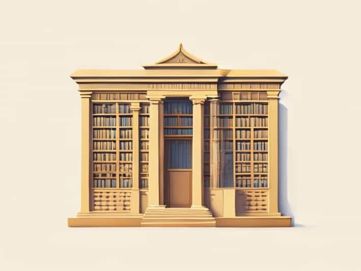 The Royal Library Of Ashurbanipal In Mesopotamia