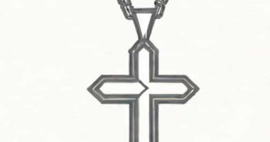 Diamond Budded Cross Pendant