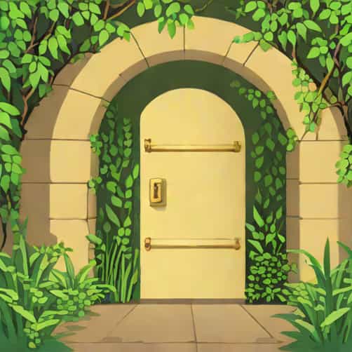 Door In Overgrown Tunnel Bg3