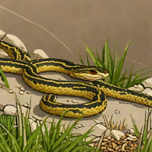 Eastern Garter Snake Habitat