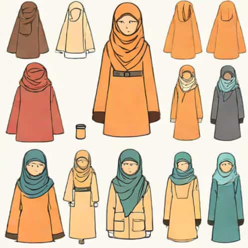 Garment Worn By Muslim Women