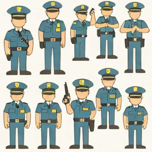 Group Of Policemen Is Called