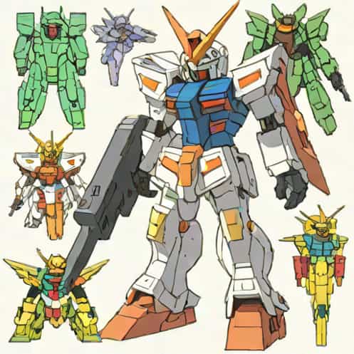 Gundam Aerial Full Mechanics