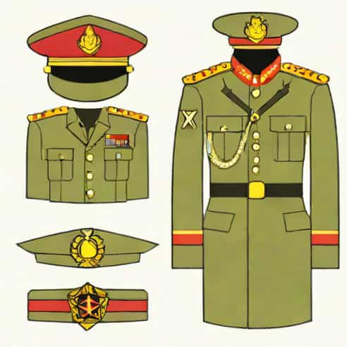 Kenya Army Ceremonial Uniform