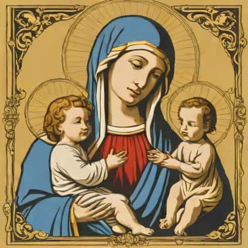 La Madonna Col Bambino Durer