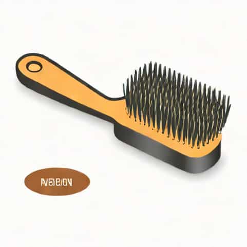 Nylon And Boar Bristle Brush