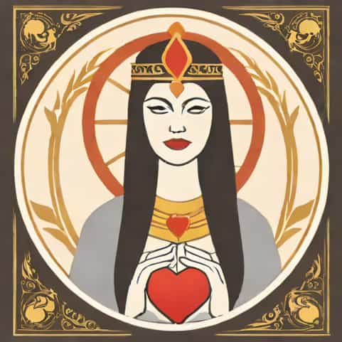 Reversed High Priestess Love