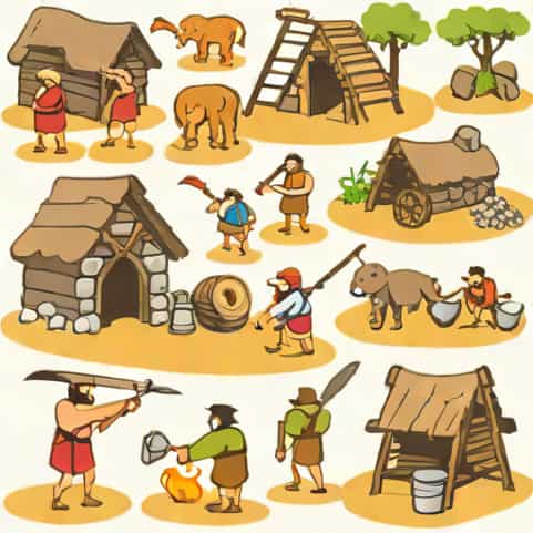 Stone Age Townsmen Simulator