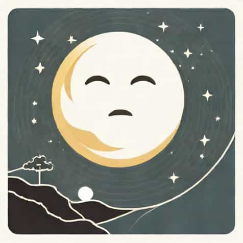 The Moon Was Shining Sulkily