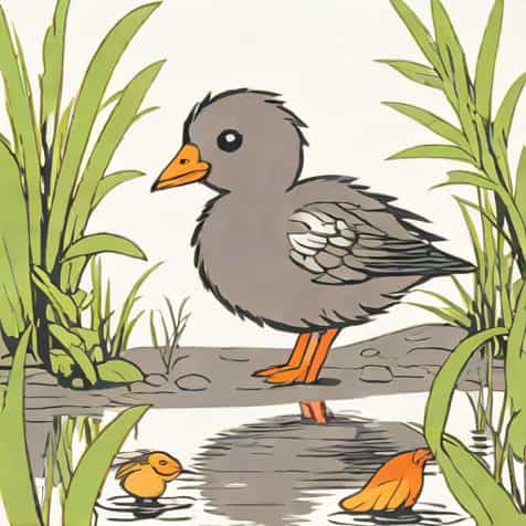 What Is A Baby Moorhen Called